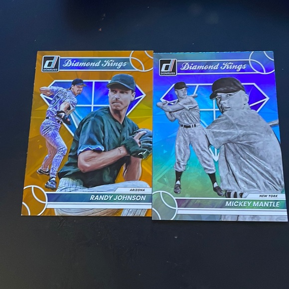 Mickey Mantle + Randy Johnson Diamond Kings - Picture 1 of 1